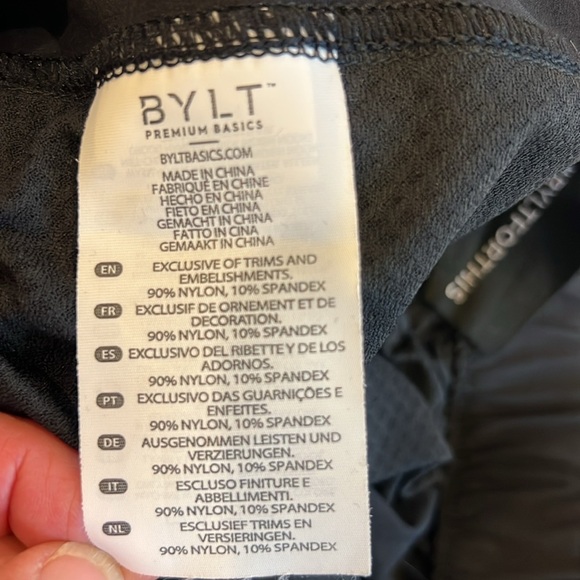 Bylt basics Tech Nylon Jogger Black Large - Picture 10 of 10